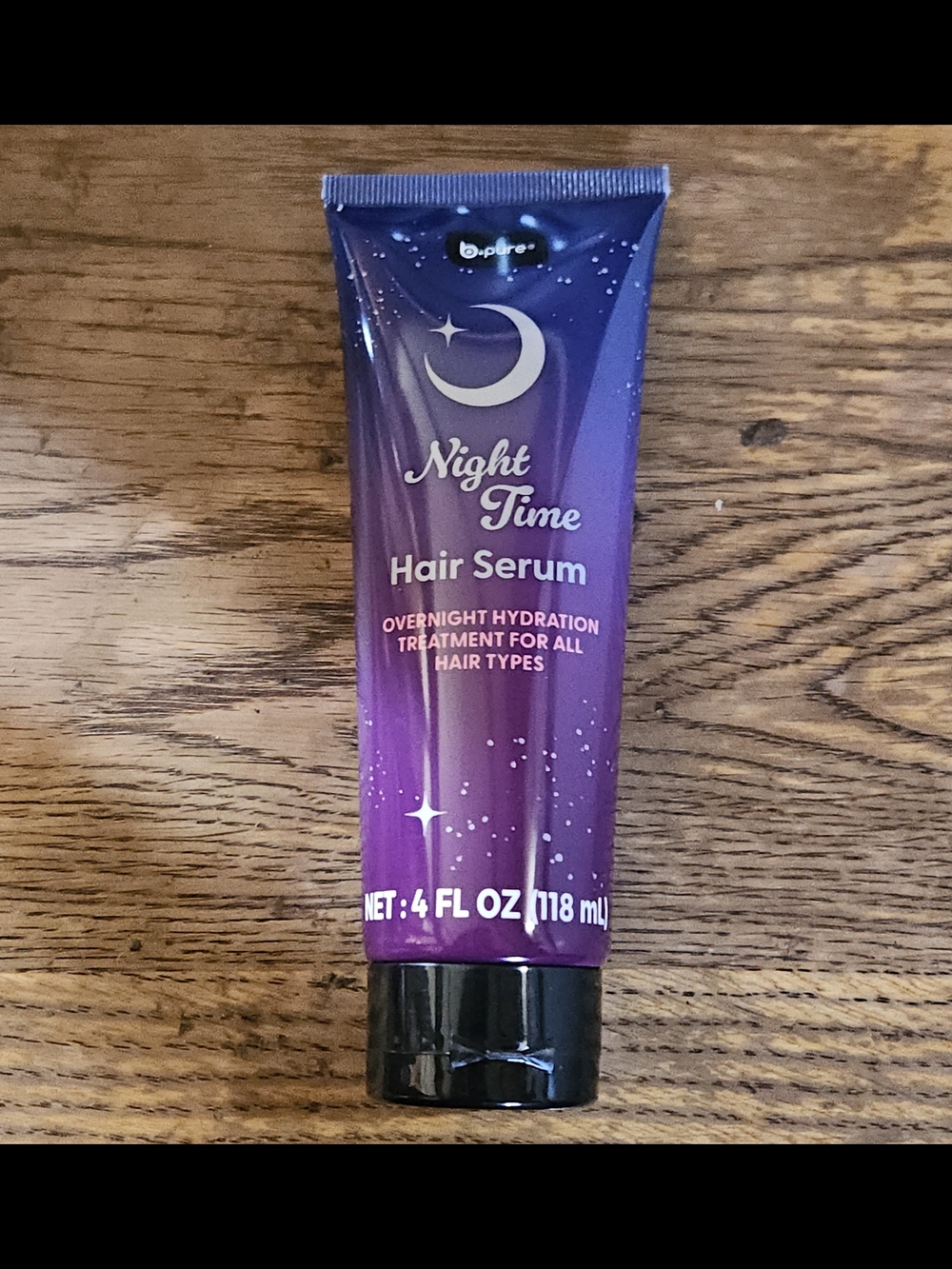 B Pure Night Time Hair Serum - Overnight Hydration Treatment 4fl Oz BNIB